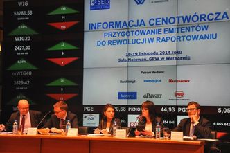 Podsumowanie konferencji "Informacja cenotwórcza. Przygotowanie emitentów do rewolucji w raportowaniu"