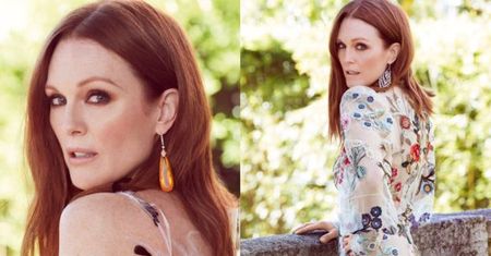 Julianne Moore pozuje dla "Vogue'a"