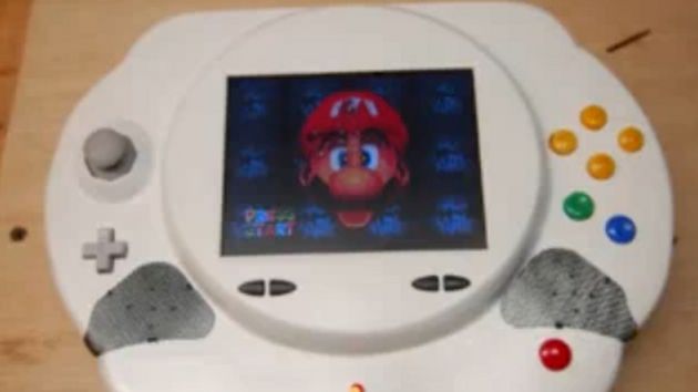 Przenośna konsola Nintendo64 (wideo) 1