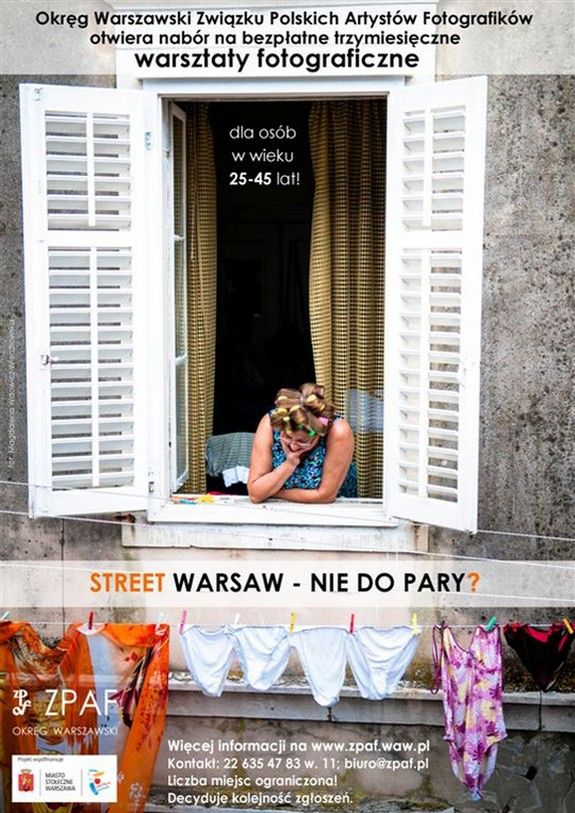 Za darmo: Warsztaty Fotograficzne Street Warsaw