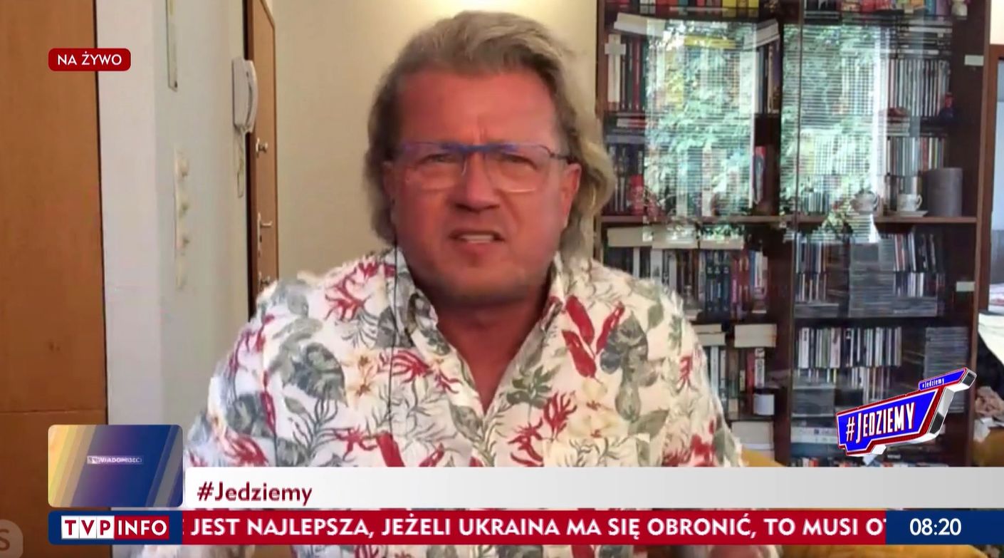 W TVP Info komentują aferę z Sebastianem Fabijańskim i Rafalalą