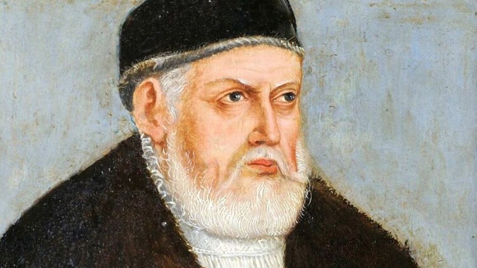 Zygmunt I Stary. Obraz Lucasa Cranacha Młodszego