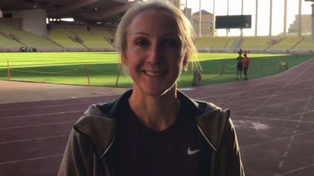 Paula Radcliffe wspierająca kandydaturę Gdyni, która ubiega się o MŚ 2020 w półmaratonie
