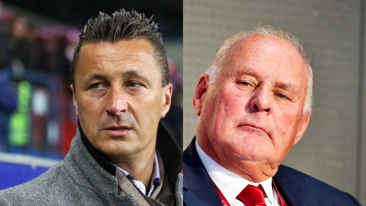 PAP / Piotr Polak / WP SportoweFakty Krzysztof Porębski / Na zdjęciu: Tomasz Hajto i Jan Tomaszewski