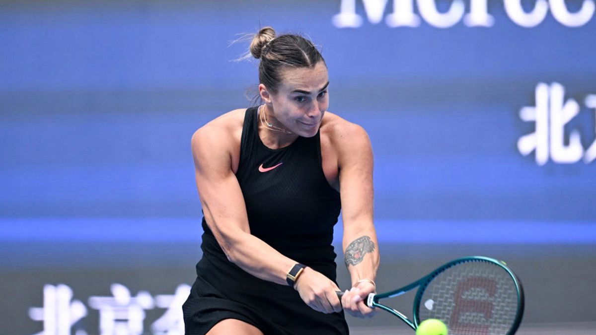 Getty Images / Yanshan Zhang / Na zdjęciu: Aryna Sabalenka