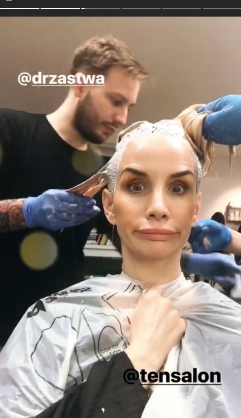 Viola Kołakowska została blondynką
