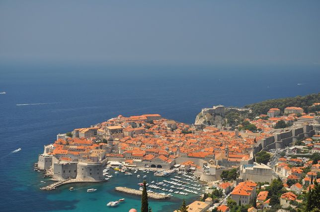 Widok na Dubrovnik 