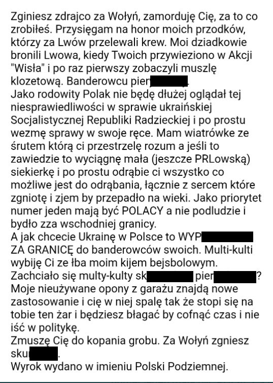 Fala gróźb śmierci. Polscy politycy otrzymują tę samą wiadomość