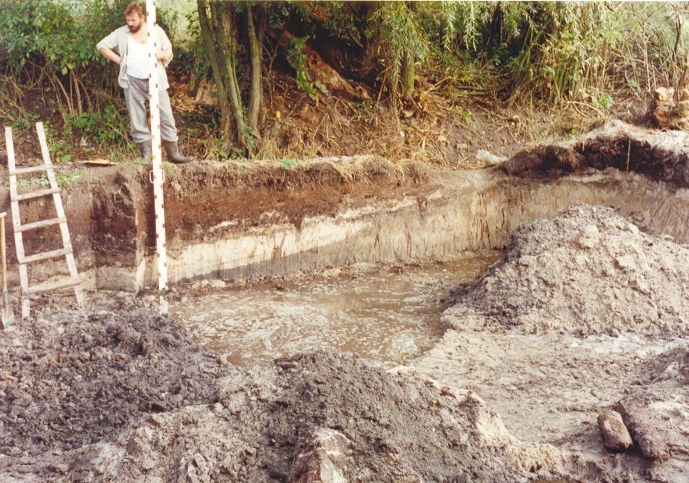 wykopaliska, Żuławka, archeolodzy, wykopy