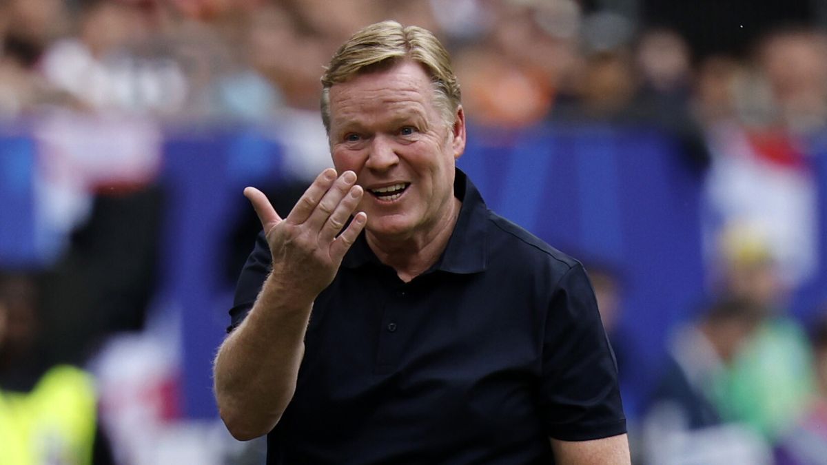PAP/EPA / ROBERT GHEMENT / Na zdjęciu: Ronald Koeman