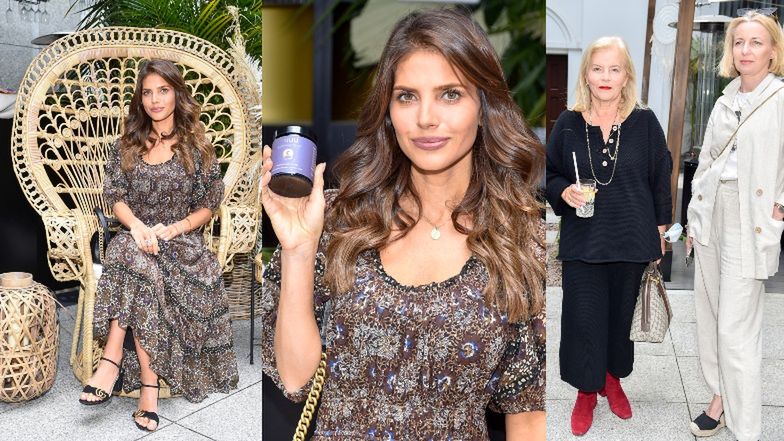 Weronika Rosati promuje swoją markę kosmetyczną Lajuu