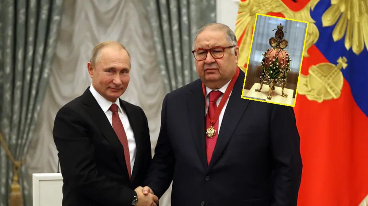 Władimir Putin i Aliszer Usmanow