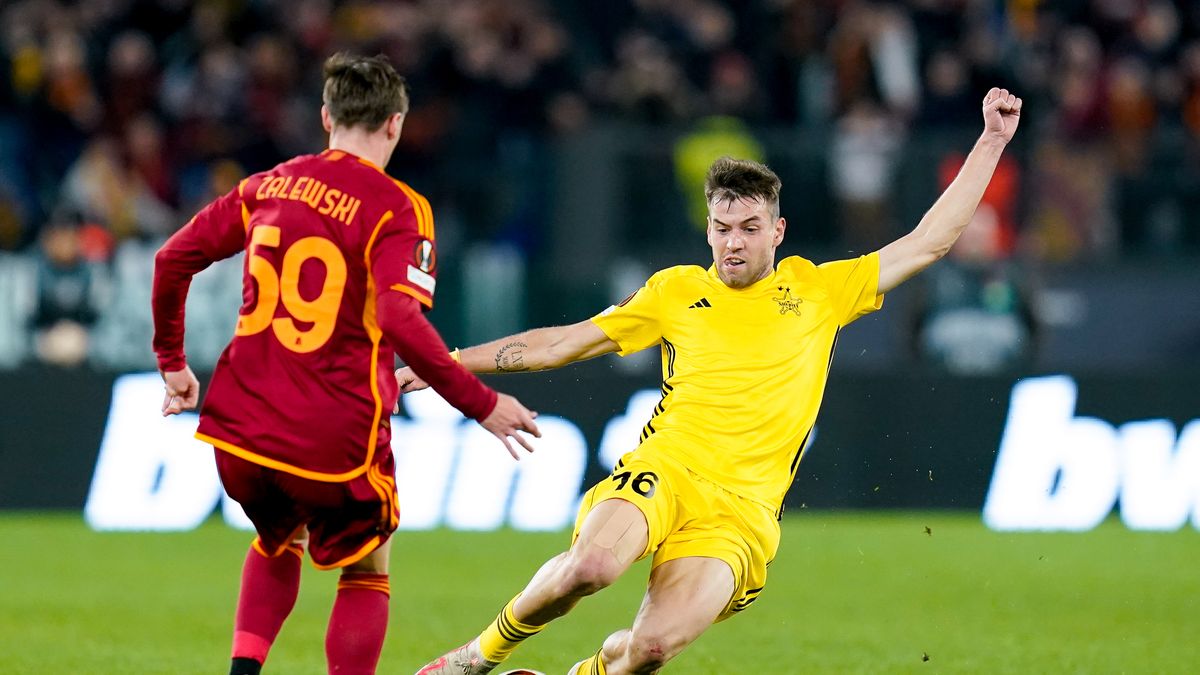 Getty Images / Giuseppe Maffia/NurPhoto / Na zdjęciu: Nicola Zalewski i Kostas Apostolakis