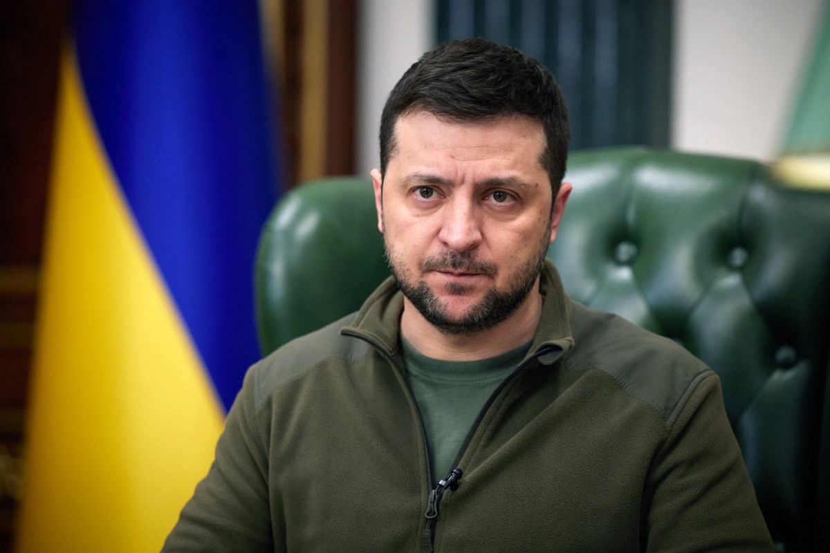 Prezydent Wołodymyr Zełenski jest oburzony raportem Amnesty International