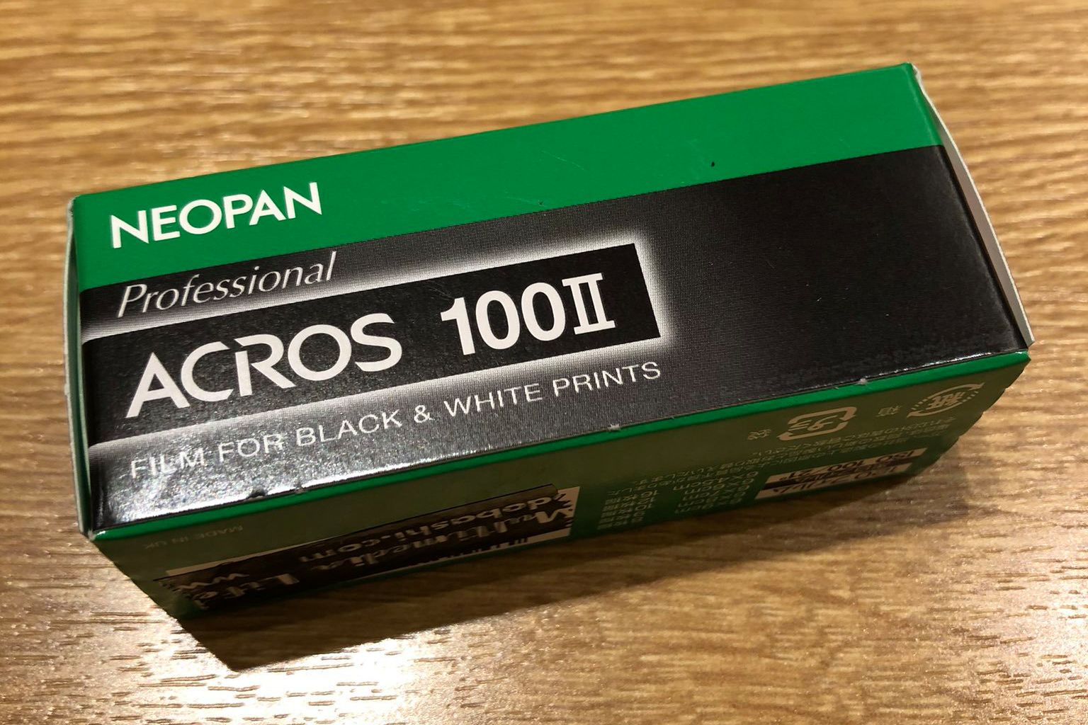 Czy Ilford produkuje negatyw Fujifilm Neopan Acros 100 II? 1