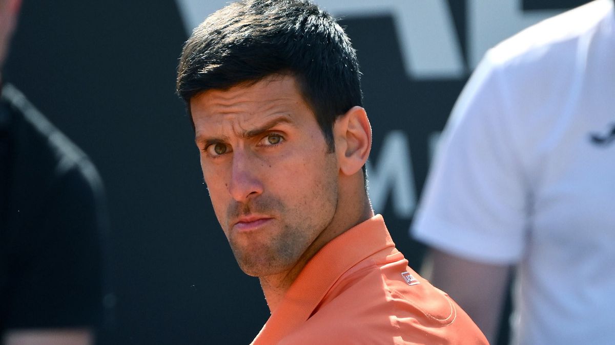 PAP/EPA / ETTORE FERRARI  / Na zdjęciu: Novak Djoković