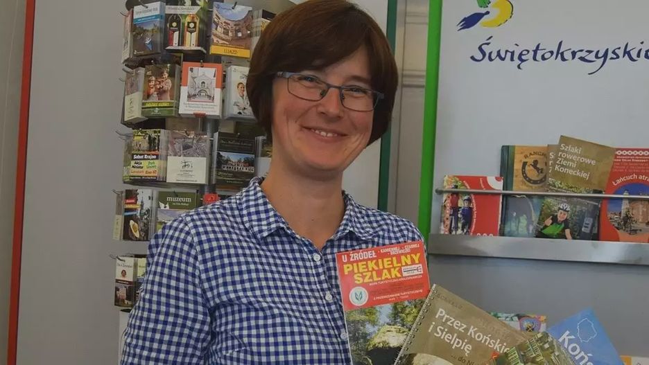 Nowa prezes koneckiego oddziału PTTK, Magdalena Weber