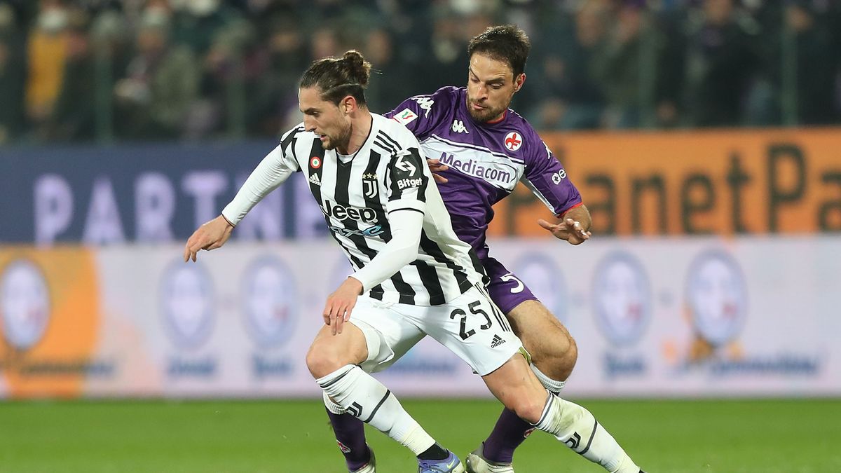 Giacomo Bonaventura (ACF Fiorentina) i Adrien Rabiot (Juventus FC)