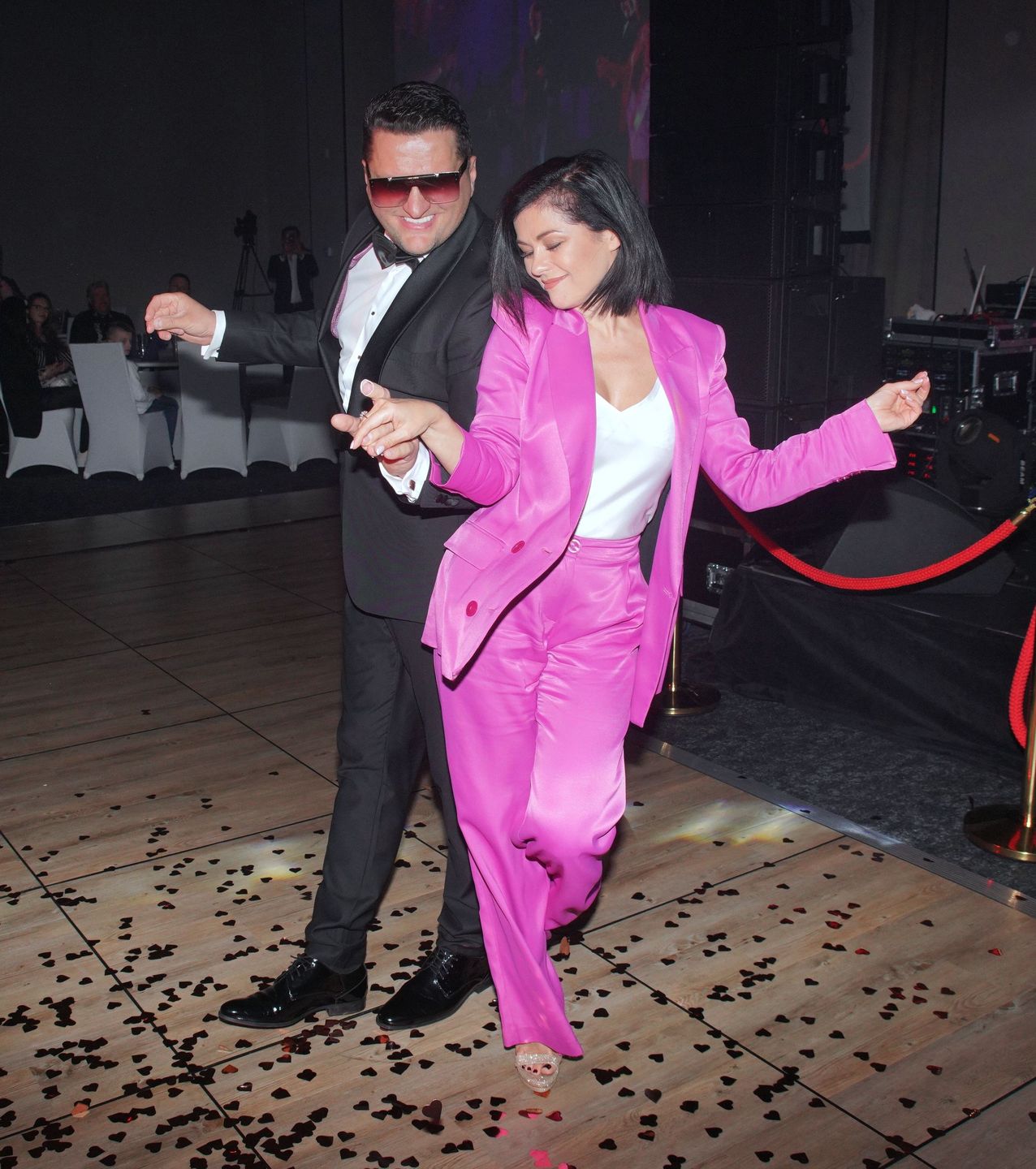Katarzyna Cichopek poprowadziła jubileuszowy koncert "króla góralskiego disco polo"