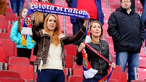Kobiety na stadionie Wisły Kraków