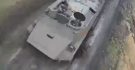 Ukraiński dron kamikadze. Rosjanie byli bez szans
