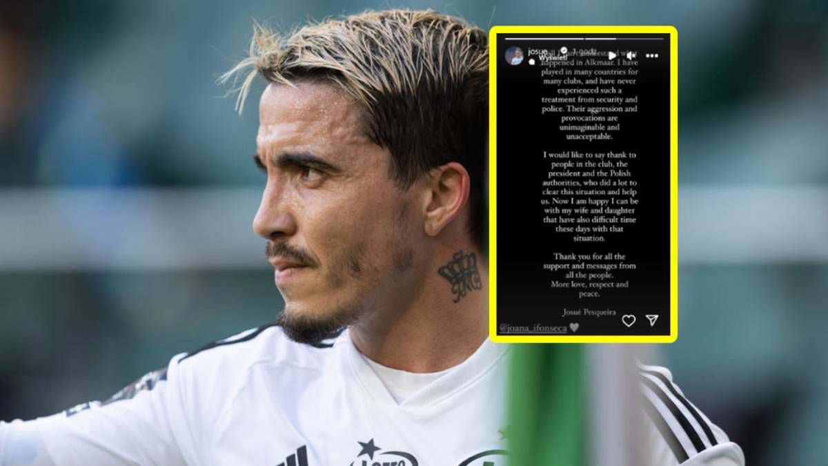 Getty Images / Foto Olimpik / Josue/Instagram / Josue / oświadczenie Josue na Instagramie