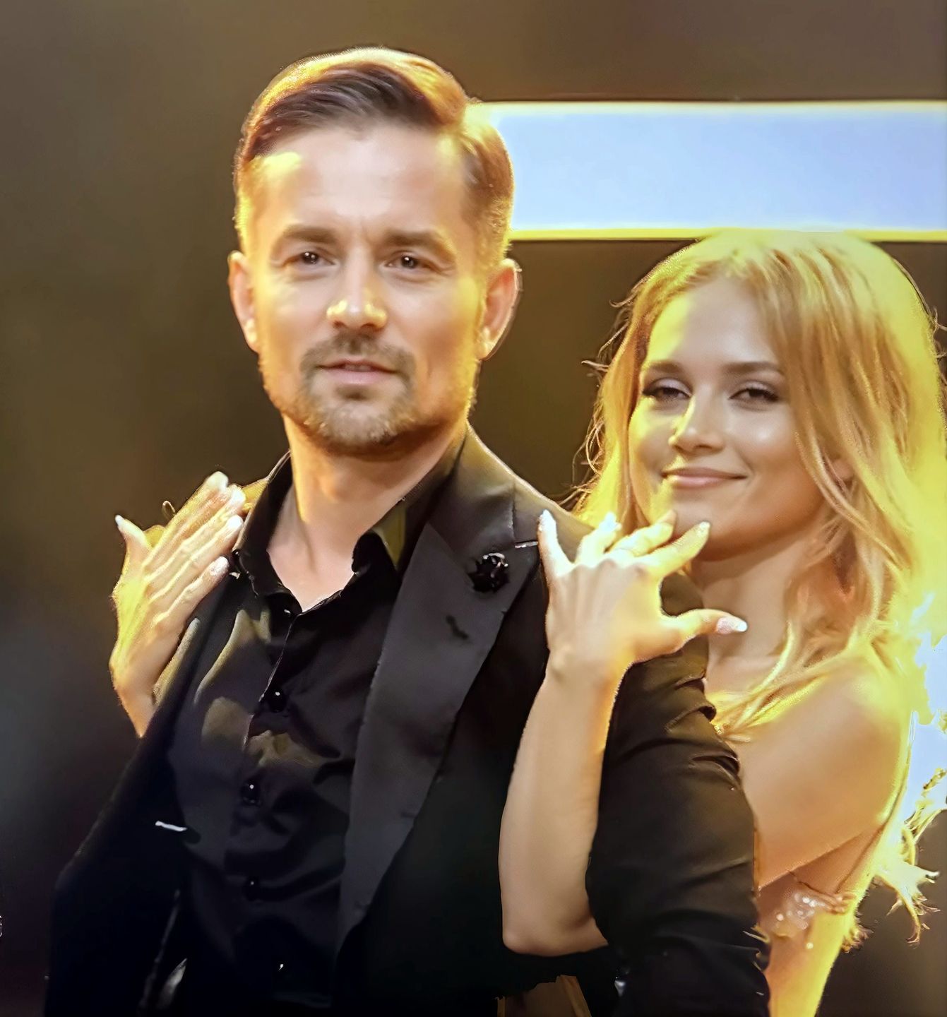 Agnieszka Kaczorowska i Marcin Rogacewicz