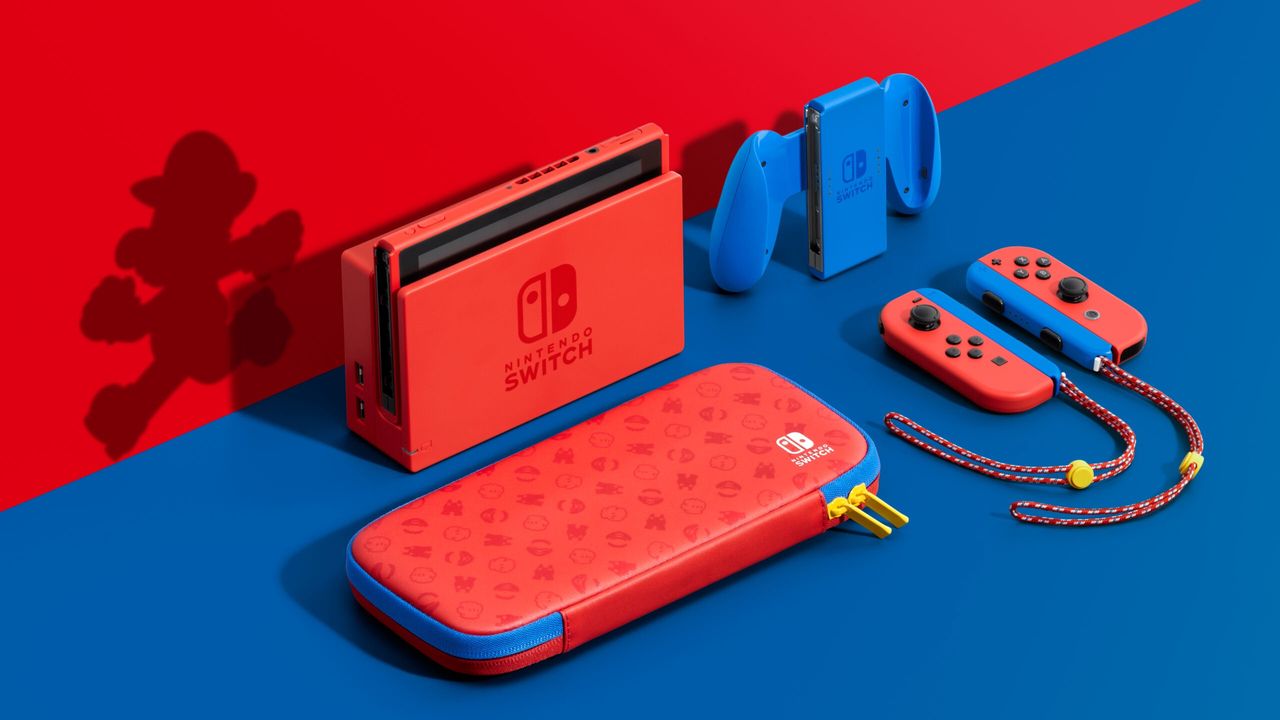 Nintendo Switch – Mario Red & Blue Edition