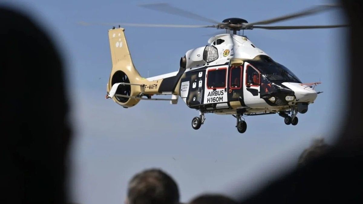 H160M Guepard podczas lotu