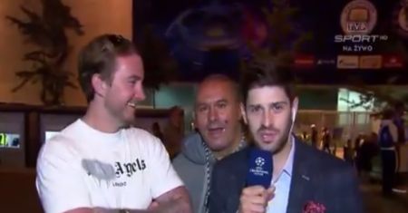 Wpadka podczas wywiadu reportera TVP. Wszystko się nagrało, wideo hitem sieci