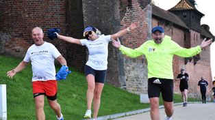 Parkrun "Zamek w Malborku" odbył się po raz 250. Okrągła edycja uczczona dużą frekwencją uczestników