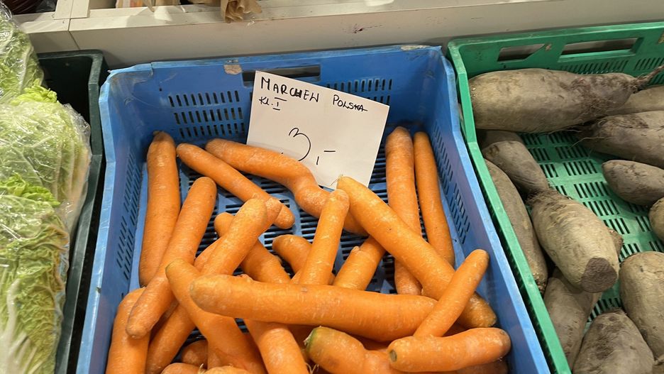 Ceny warzyw na Bałuckim Rynku