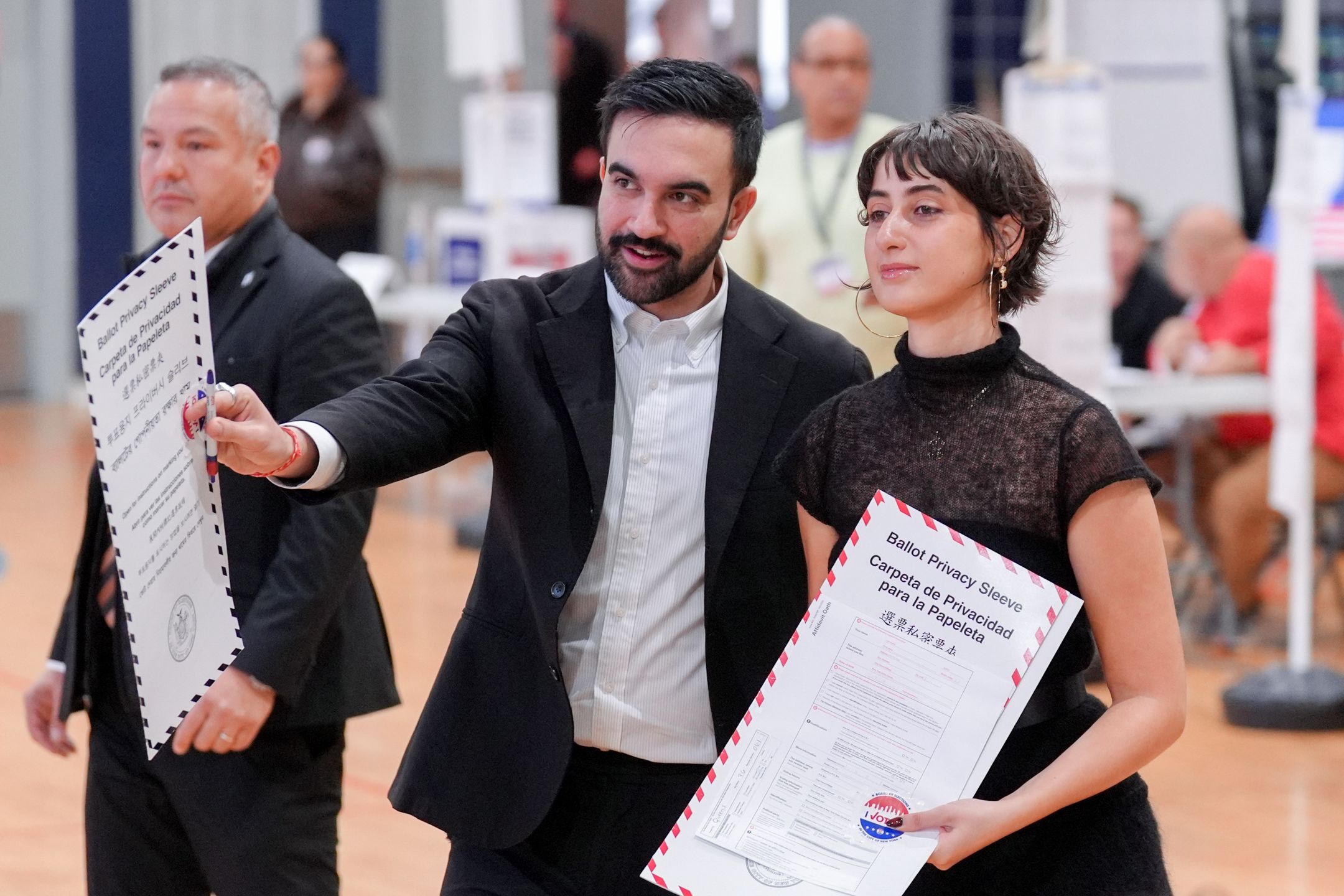 Burmistrz Nowego Jorku poznał żonę na aplikacji