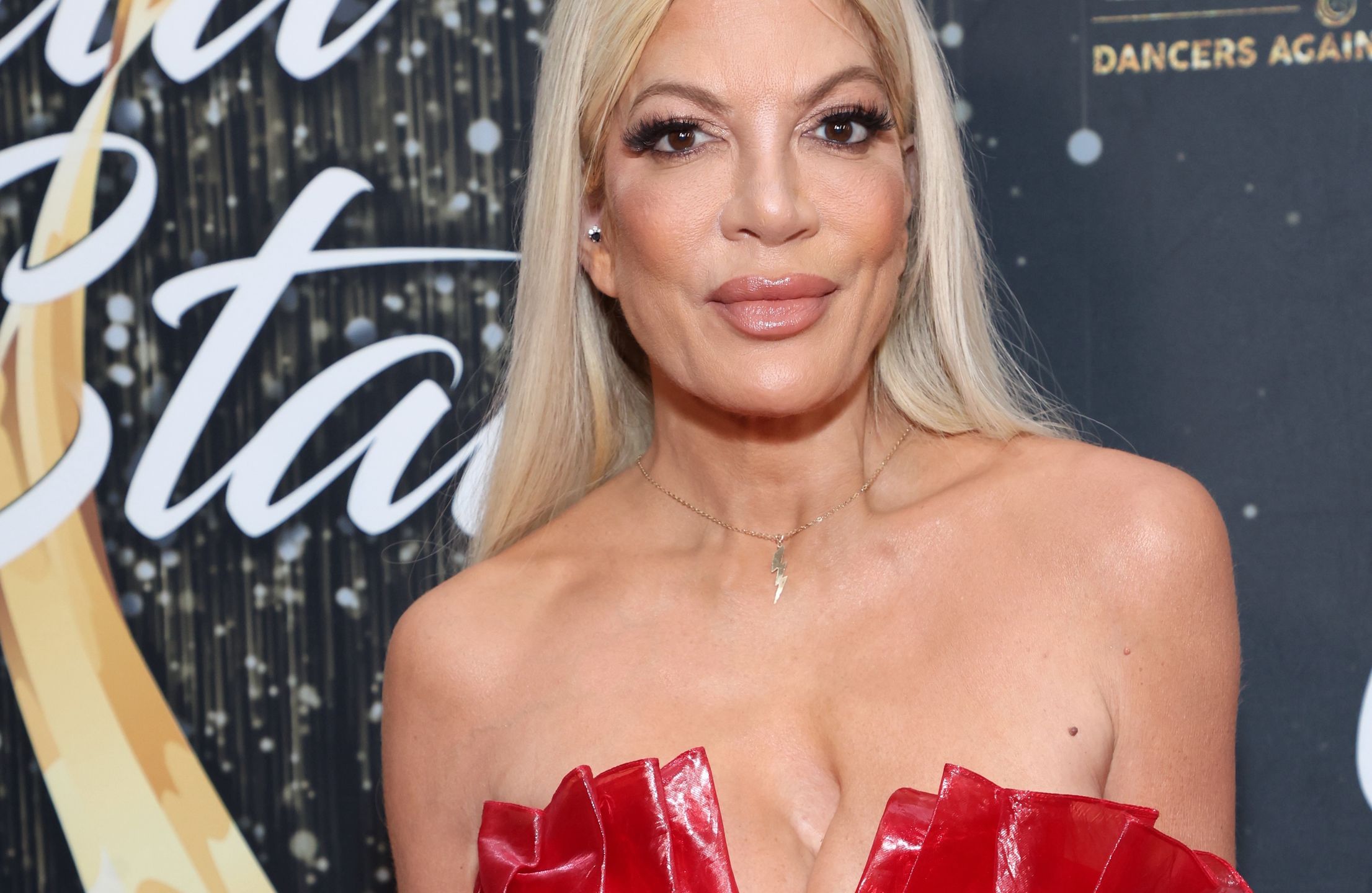 10th Annual Gala Of Stars Awards Honoring Liza MinnelliBEVERLY HILLS, CALIFORNIA - OCTOBER 09: Tori Spelling attends the 10th annual Gala Of The Stars awards at The Beverly Hilton on October 09, 2024 in Beverly Hills, California. (Photo by Robin L Marshall/Getty Images)Robin L Marshall