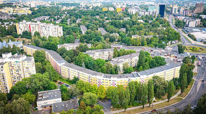 Polska z góry: Blokowiska