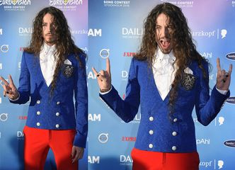 Michał Szpak na czerwonym dywanie na Eurowizji! (ZDJĘCIA)