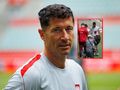 Niespodziewany gość na treningu kadry. Lewandowski od razu podszedł