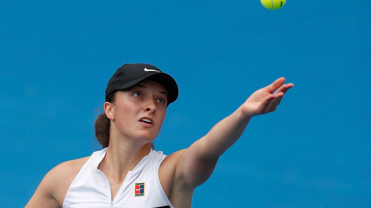 PAP/EPA / RITCHIE TONGO / Na zdjęciu: Iga Świątek