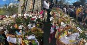 Góralskie koszyki wielkanocne robią wrażenie. Tak w Rabce-Zdroju święcili pokarmy