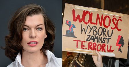Milla Jovovich popiera polskie kobiety: "Nie jesteś pro-life tylko dlatego, że sprzeciwiasz się aborcji"