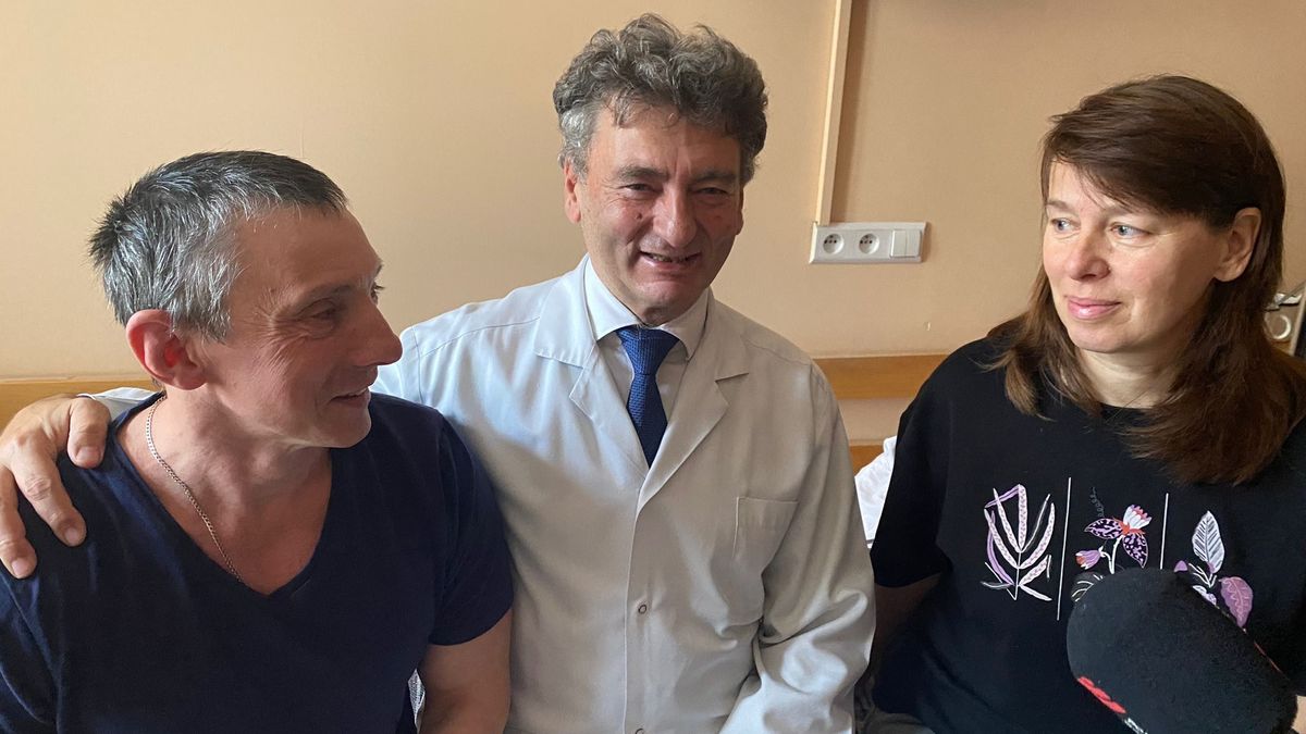 Serhij Sydorenko odzyskał wzrok po 35 latach 