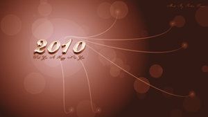 30 odlotowych tapet na nowy 2010 rok! 23
