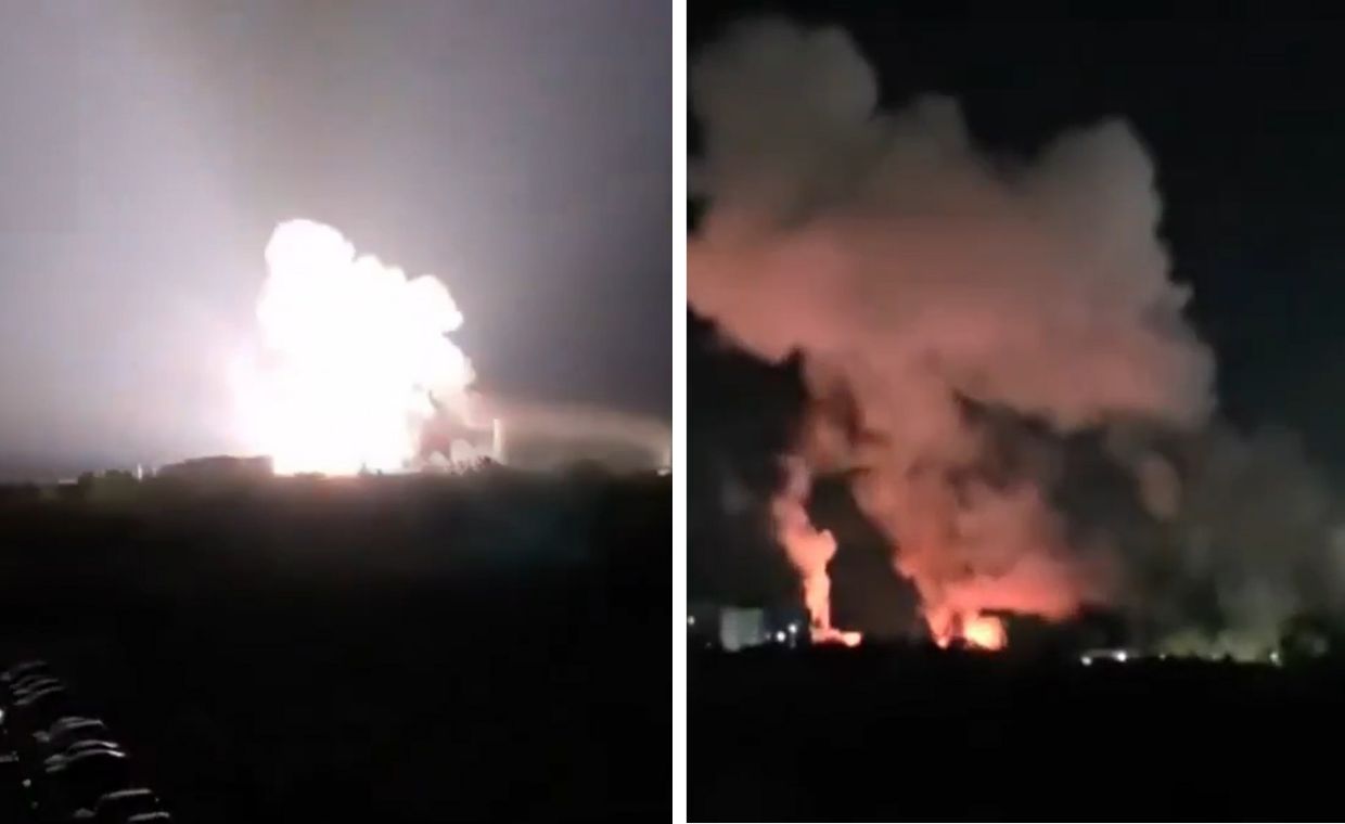 Silna eksplozja w Bukareszcie. Pożar na terenie elektrociepłowni