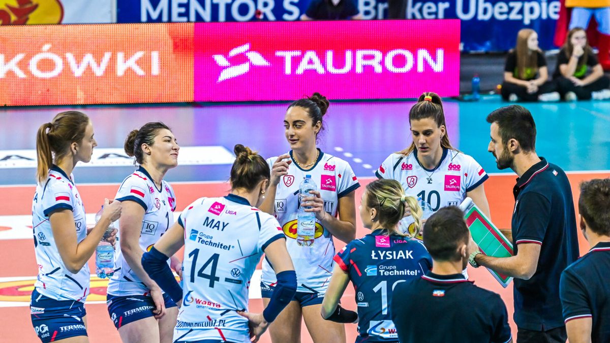 Materiały prasowe / Tauron Liga / Zawodniczki Grot Budowlanych Łódź