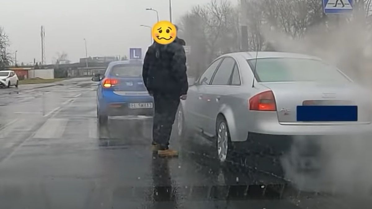 Pijany mężczyzna wjechał w tył "elki"