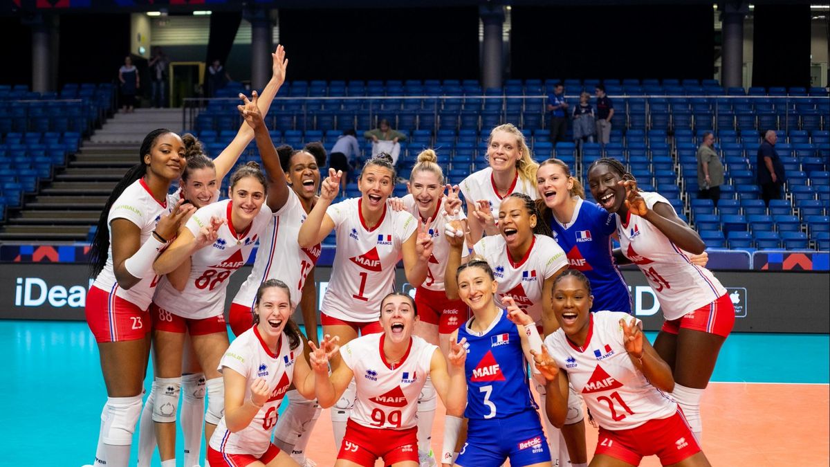 Materiały prasowe / CEV / Reprezentacja Francji kobiet