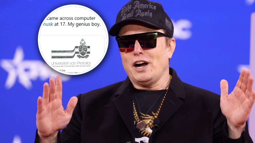 Matka Elona Muska opublikowała jego szkolny test