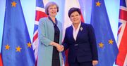 Theresa May w Polsce. Szydło: Polska nie będzie naciskać na Wielką Brytanię