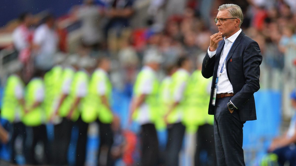 PAP/EPA / PETER POWELL  / Na zdjęciu: Adam Nawałka