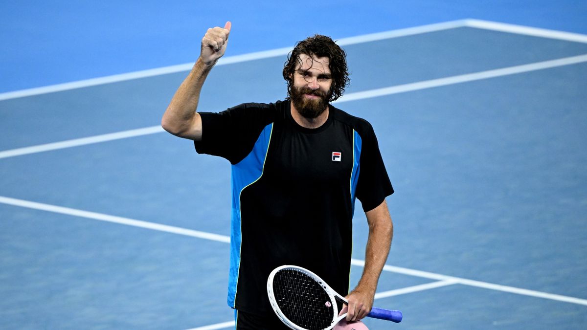 PAP/EPA / Darren England / Na zdjęciu: Reilly Opelka